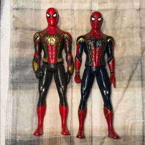 Marvel Spider-Man Action Figures - Red, Gold, Black, Blue